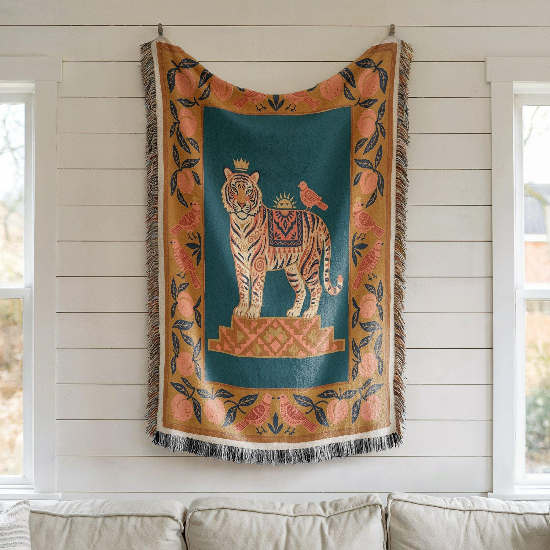 How to Style Your Woven Blanket